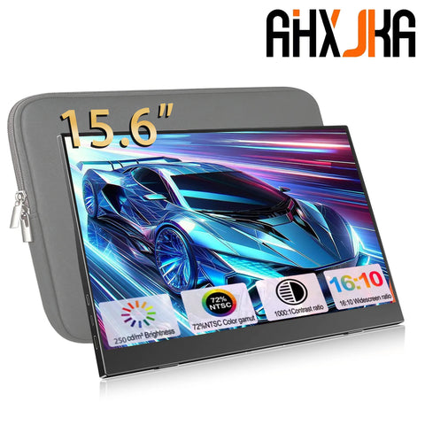 15.6-Inch Portable Monitor HD for laptop and Xbox