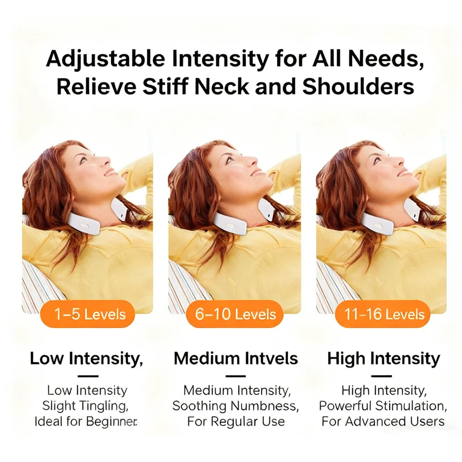 Neck & Shoulder Massager | Portable Cervical Relief | Deep Tissue Trigger Point Device