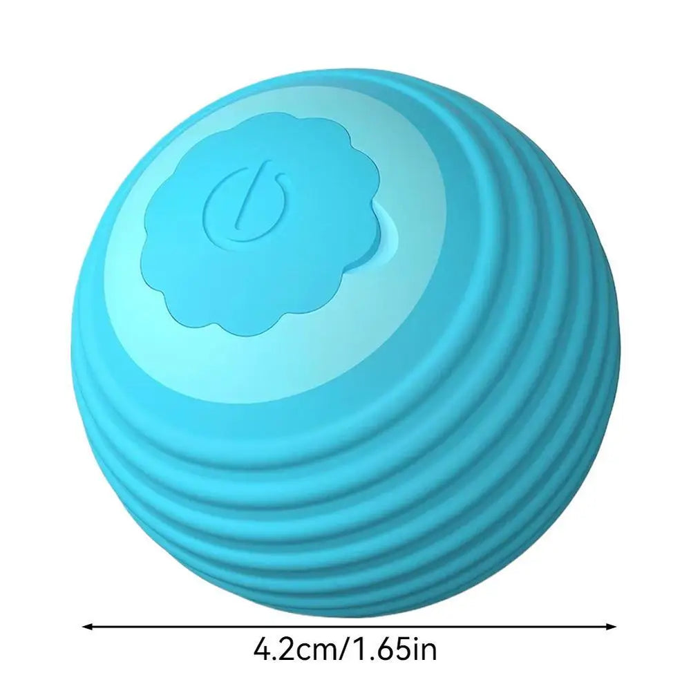 Smart Automatic Cat Toy Ball Interactive Motion Pet Toy For Indoor Cats USB Rechargeable Silent Avoidance Rolling Pet Toy