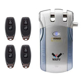 WAFU Smart Door Lock | Fingerprint & Password | WiFi & Bluetooth | Remote App Control
