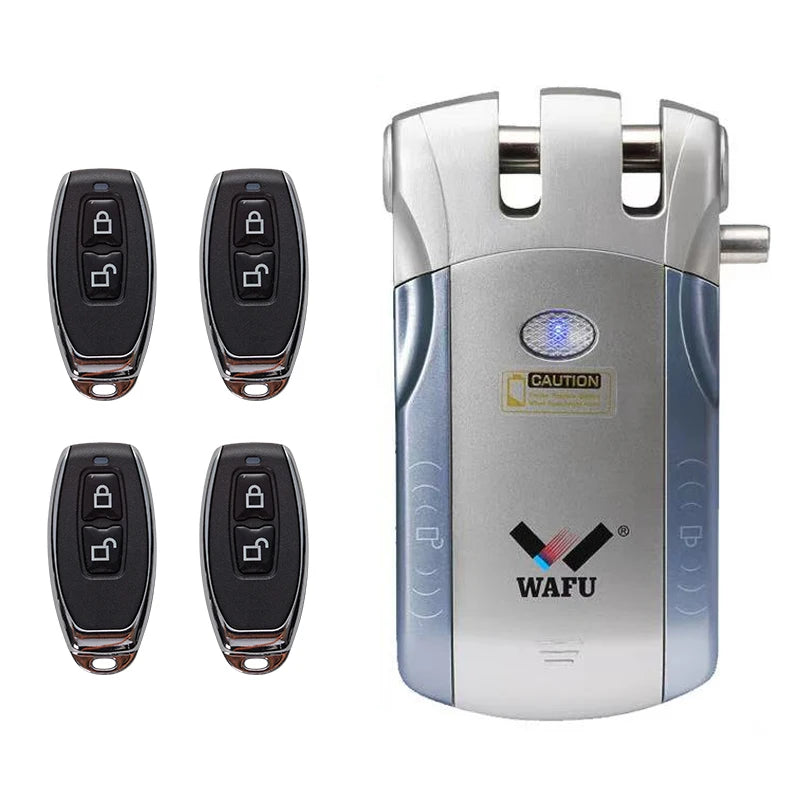 WAFU Smart Door Lock | Fingerprint & Password | WiFi & Bluetooth | Remote App Control
