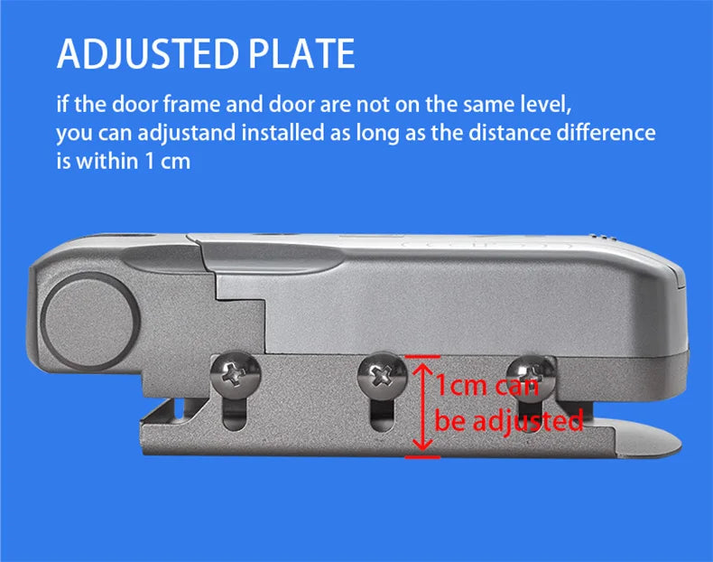 WAFU Smart Door Lock | Fingerprint & Password | WiFi & Bluetooth | Remote App Control