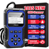 OBD2 Car Diagnostic Scanner | Engine Fault Code Reader | All OBD-II Cars 1996+ | 6 Colors