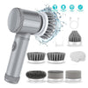 Cordless Electric Spin Scrubber with 7 interchangeable heads