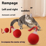 Interactive Electric Cat Toy Ball auto shut-off rolling toy