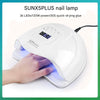 Professional UV Nail Lamp 120W fast cure LED gel polish dryer