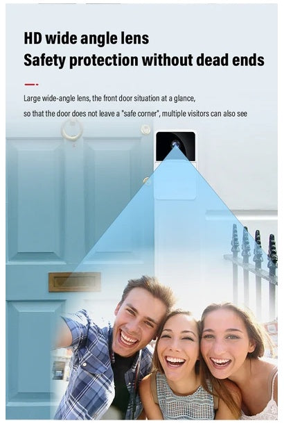 Smart WiFi Video Doorbell wireless camera and intercom