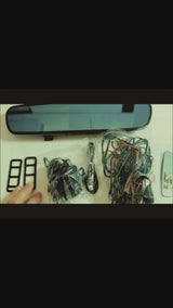 3-Channel Dash Cam | Front, Inside & Rear | G-Sensor & Parking Monitor | 32GB Card Included