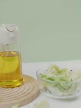 2 in 1 Pour Spray Sprayer Kitchen Fryer Air Spray Oil Dispenser Bottle for Olive Oil Cooking Frying BBQ Camping Large Capacity