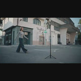 Foldable AI Tracking Gimbal | 360° Auto Rotation Selfie Stick Tripod | For Vlogging