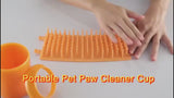 Silicone Pet Paw Cleaner Cup | Quick-Clean Grooming Tool | For Dogs & Cats