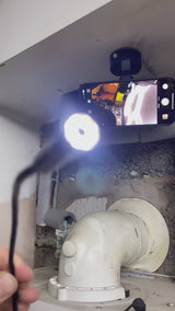 HD Endoscope Inspection Camera | IP67 Waterproof | 8 LED | Type-C & iOS | Car Sewer Pipeline Borescope